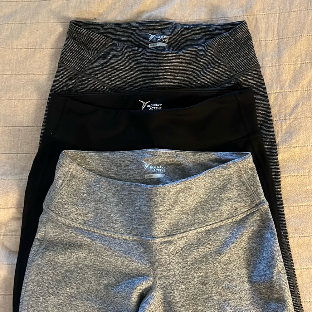 Pants Old Navy Petite Activewear Old Navy High-Waisted Pull-On
